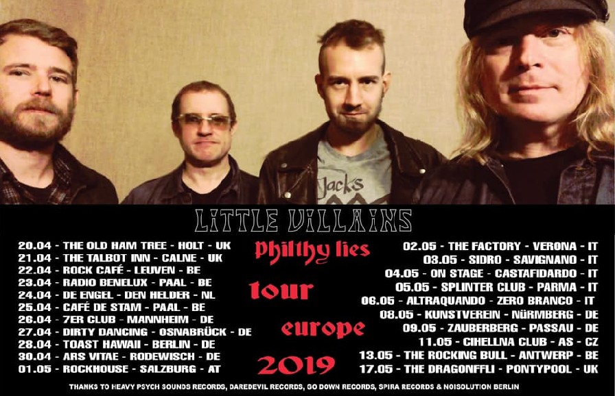 Little Villains Philthy Lies Tour 2019